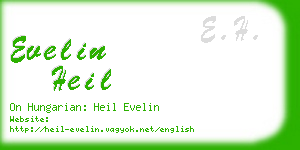 evelin heil business card